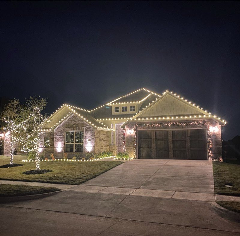 Christmas lights Prosper